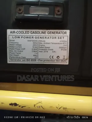 Generator Hire 3kva