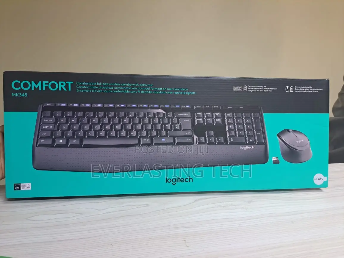 Logitech MK345 Wireless Keyboard Mouse