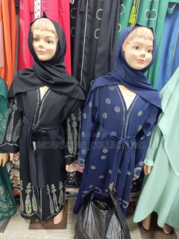 Muslim Girls 3 in 1 Wear With Hijab - main view