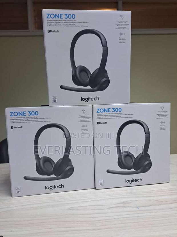 Logitech Zone 300 Wireless Headset - thumbnail 3