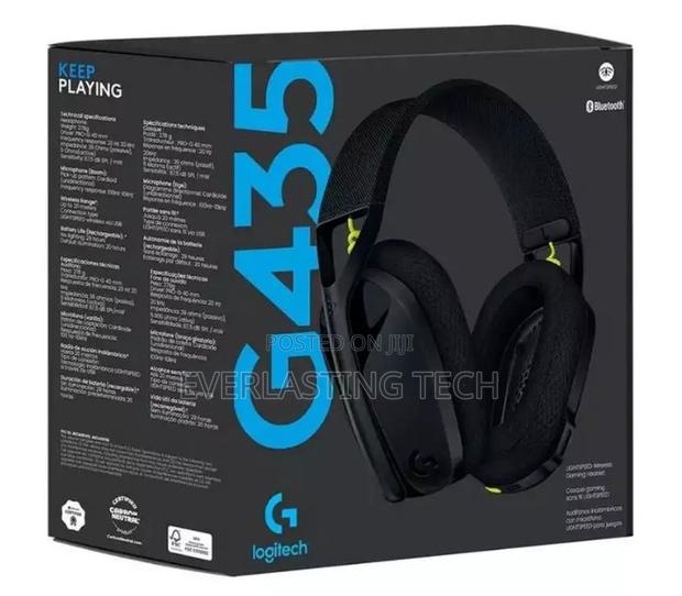 Logitech G435 Ultra-Light Wireless Bluetooth Gaming Headset - thumbnail 2