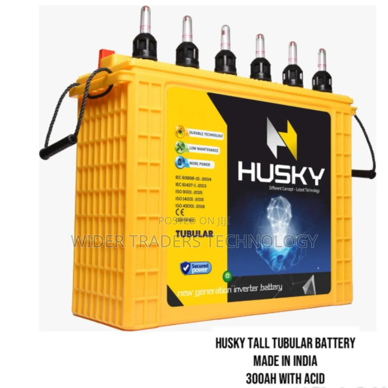 300ah Husky Tall Tubular ACID Battery