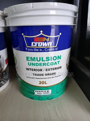 Crown Emulsion Undercoat, 20ltrs