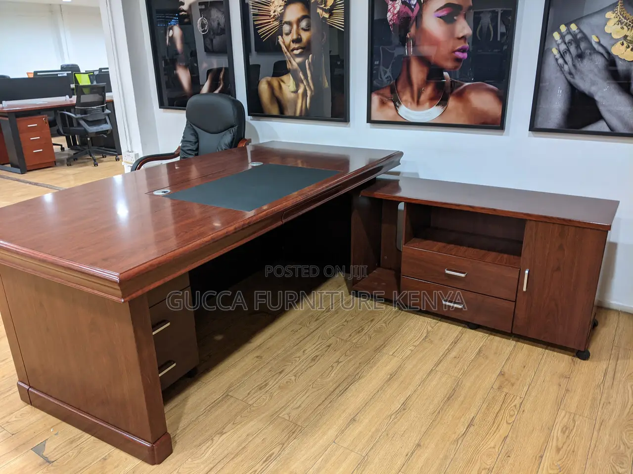 Office Tables:1800mm Wooden Reception Executive Table