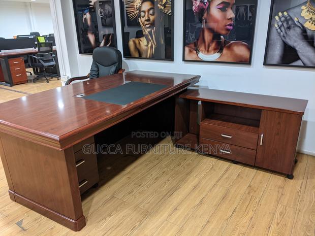 Office Tables:1800mm Wooden Reception Executive Table - thumbnail 4