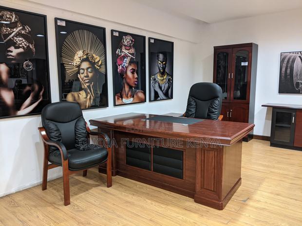 Office Tables:1800mm Wooden Reception Executive Table - thumbnail 6