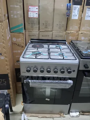 Mika 58 by 58 3 Gas and 1 Electric Standing Cooker