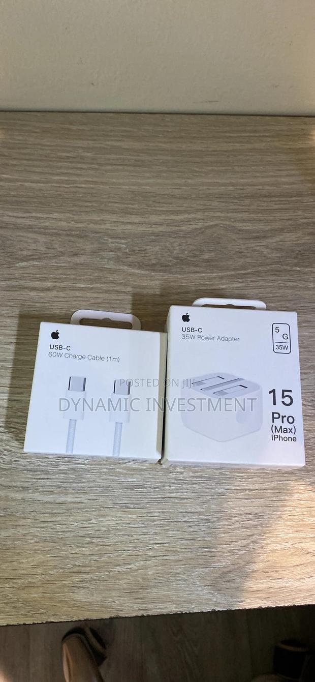 iPhone 15 15 Pro Max Original 35w Usb-C Wall Fast Charger - thumbnail 2