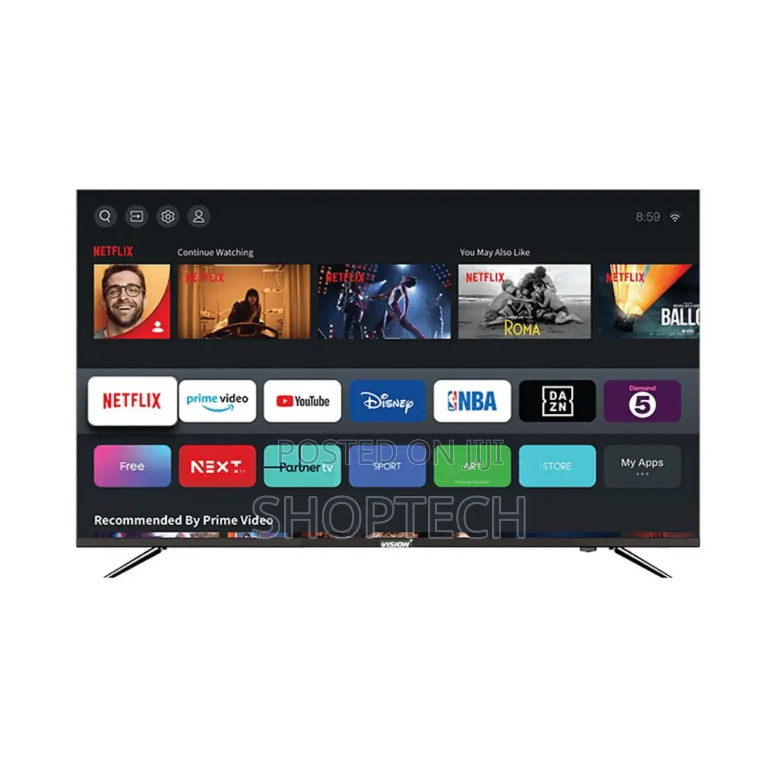 Sky Worth Tv 43" Smart Tv Android Google Frameless