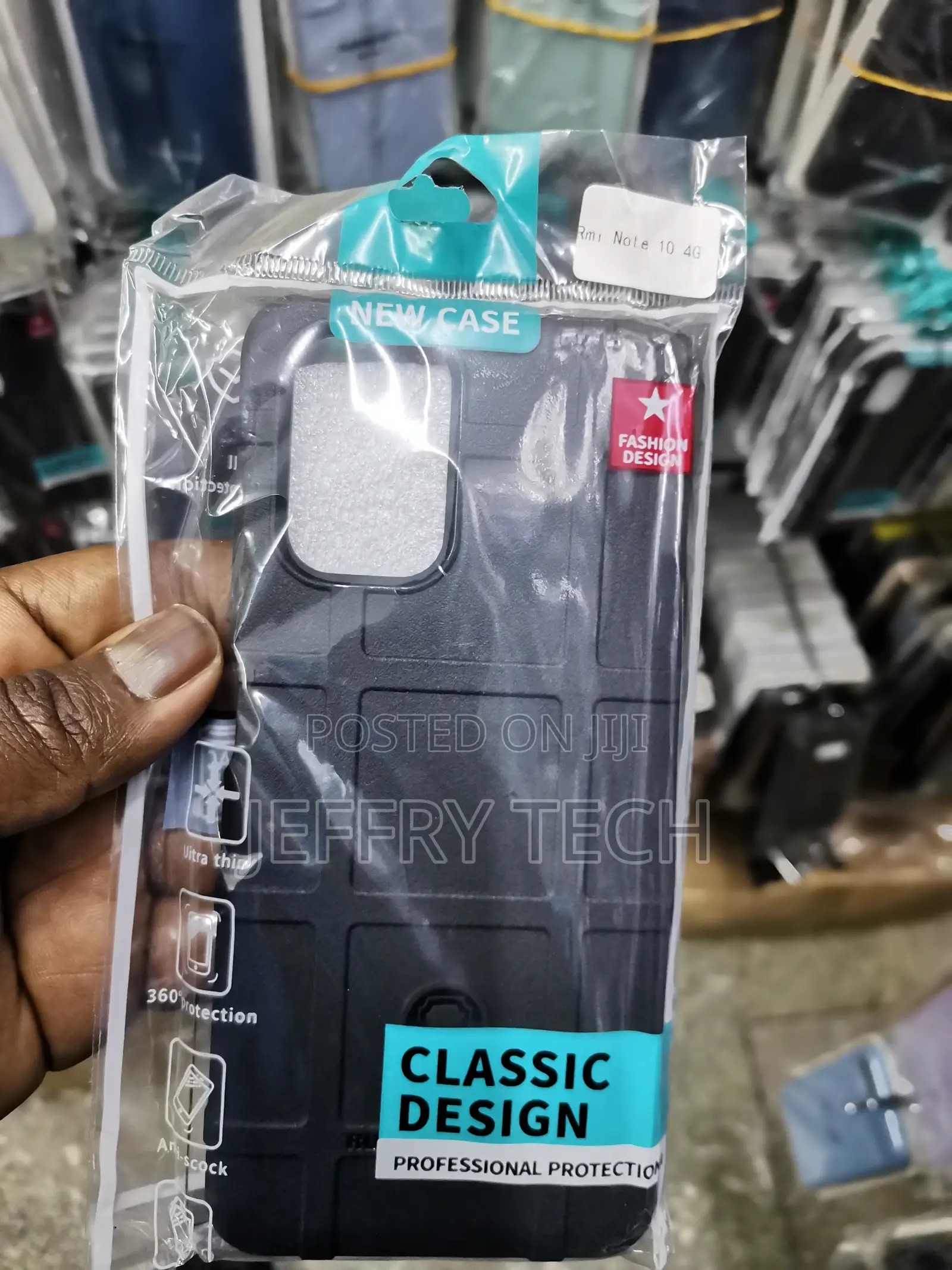 Rugged Case With Kickstand for Redmi Note 10 (4G