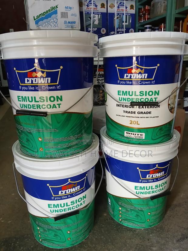 Crown Undercoat White 20ltrs