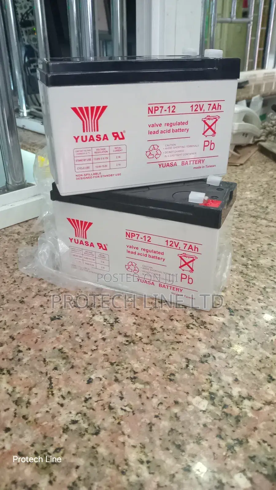 YUASA 12v 7ah Battery
