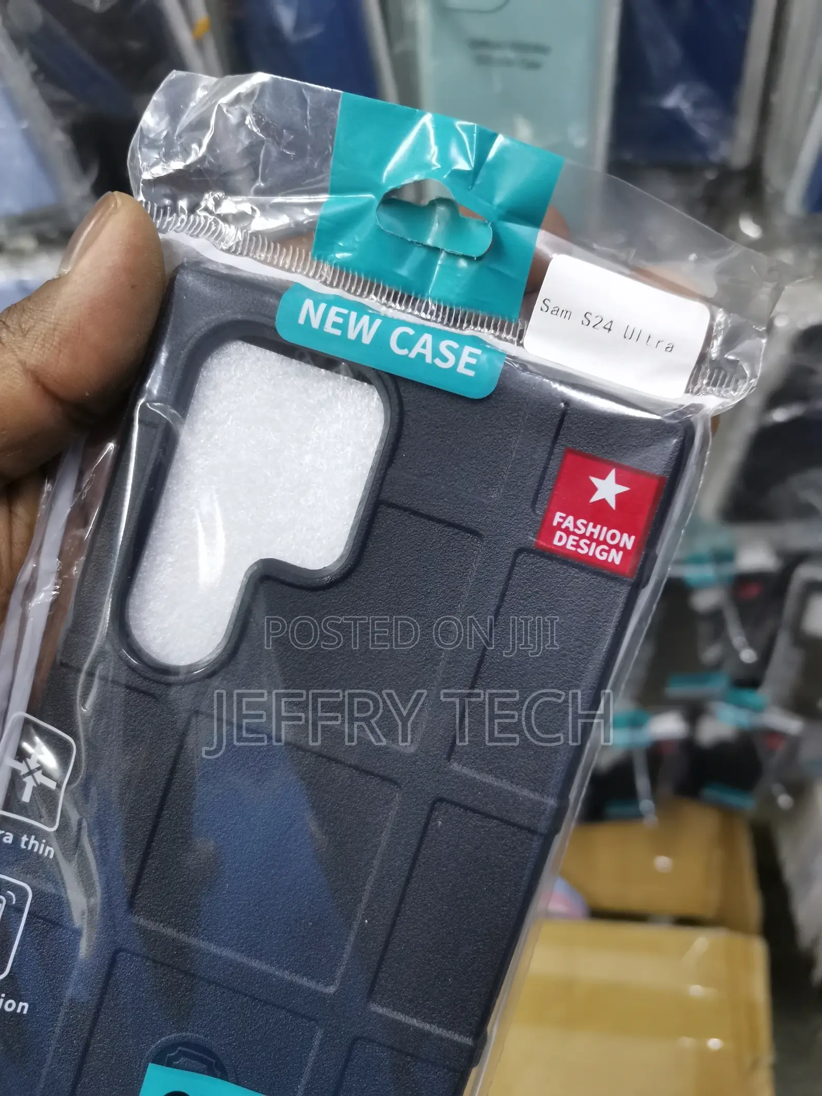 Rugged Protective Cover for Samsung S24 Ultra Shockproof