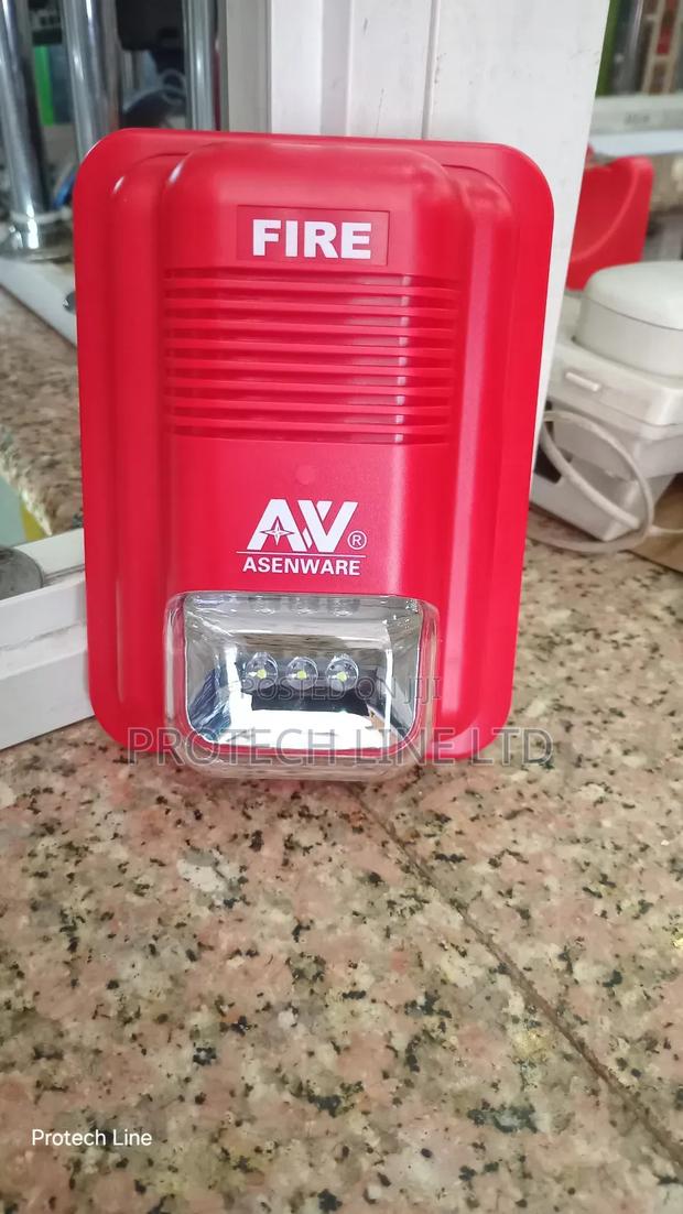 Fire Alarm Sounder And Strobe Light - main view