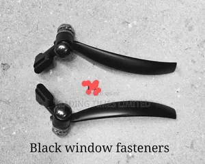 Black Window Fasteners