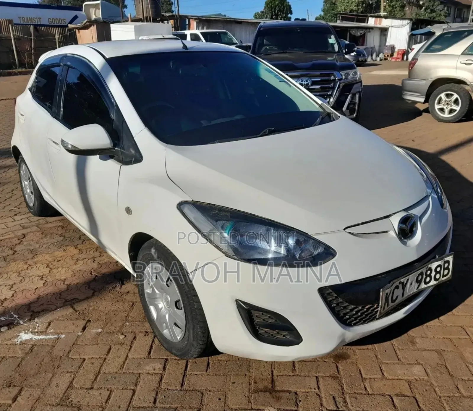 Mazda Demio 2013 White