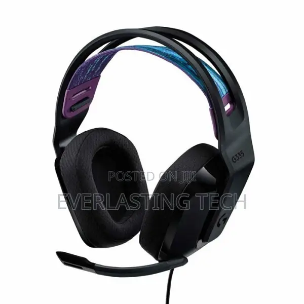 Logitech G335 Wired Gaming Headset, With Flip to Mute Microp