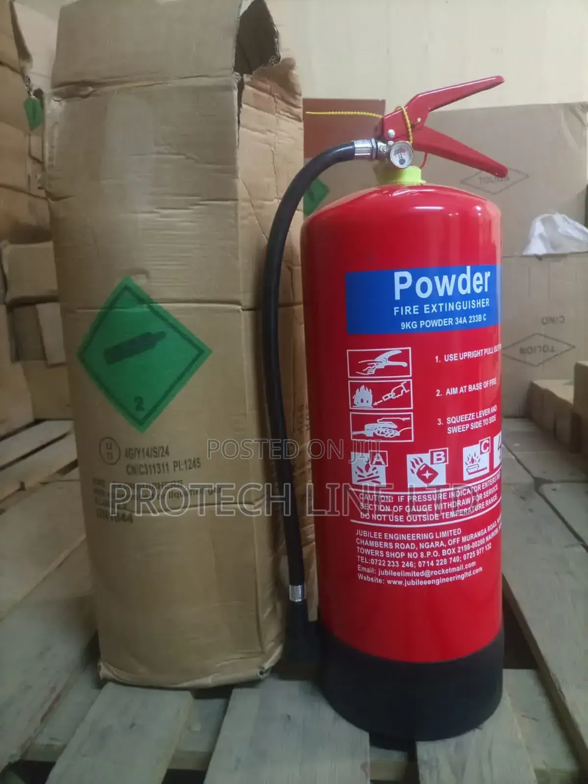 9kg Dry Powder Fire Extinguisher