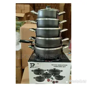 Jamespot Black Cookware Set