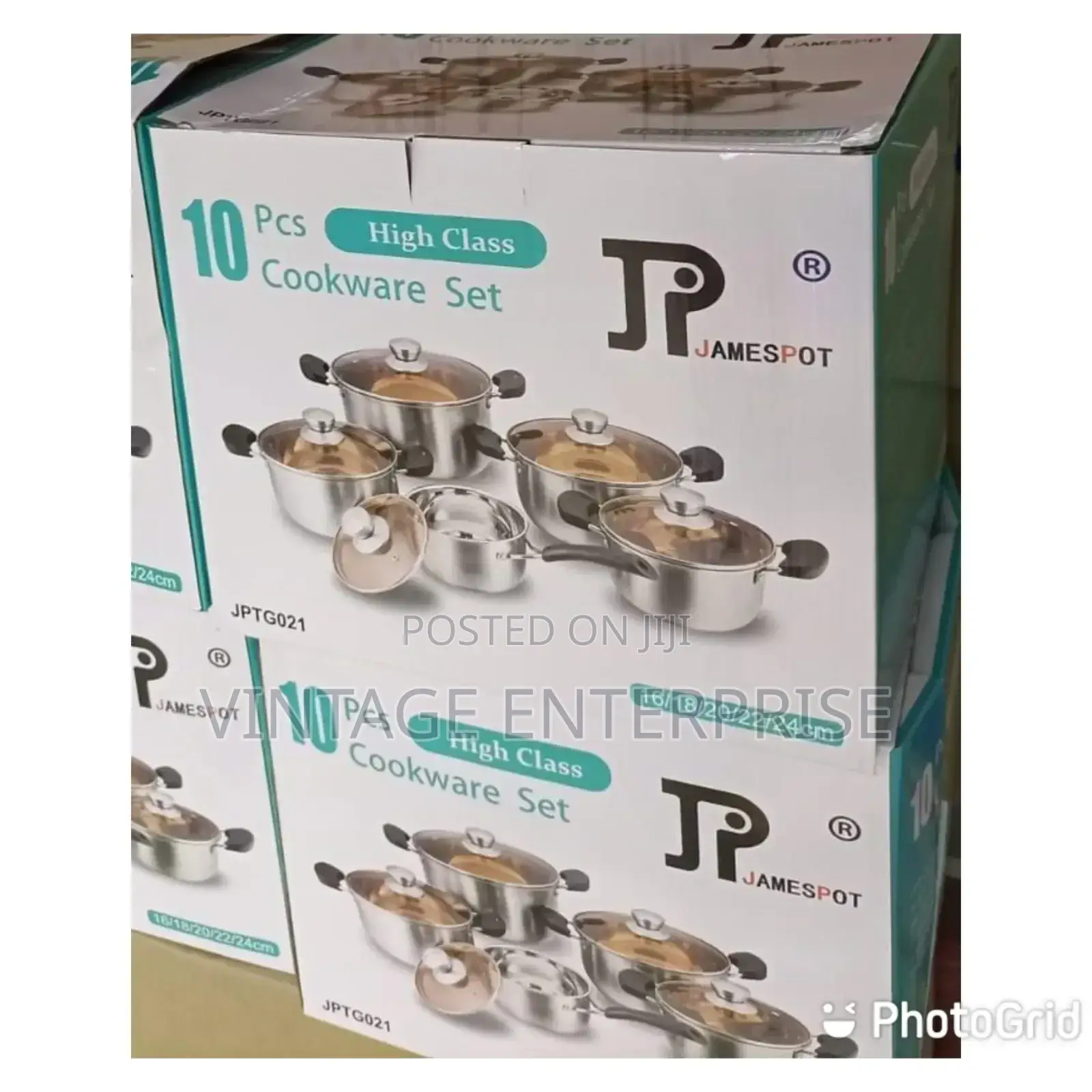 10pcs JP Cookware Set