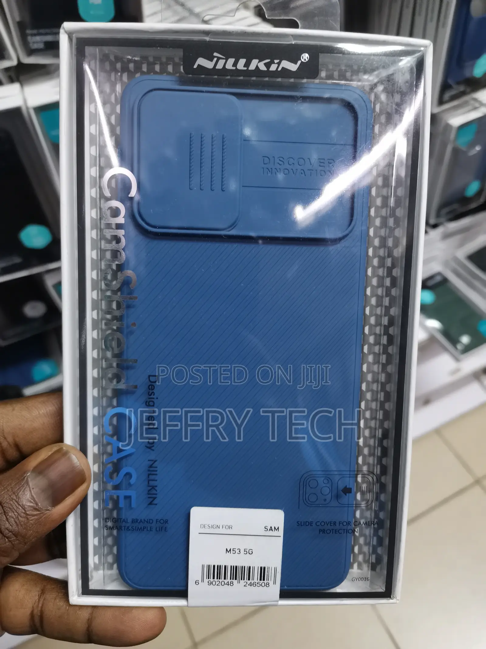 Nillkin Camshield Cover Case for Samsung Galaxy M53 5g -Blue
