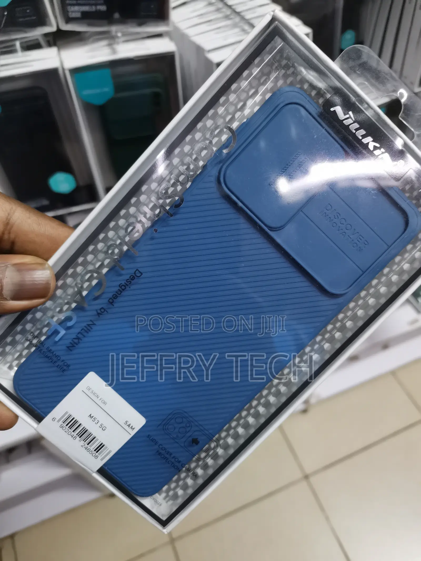 Nillkin Camshield Cover Case for Samsung Galaxy M53 5g -Blue
