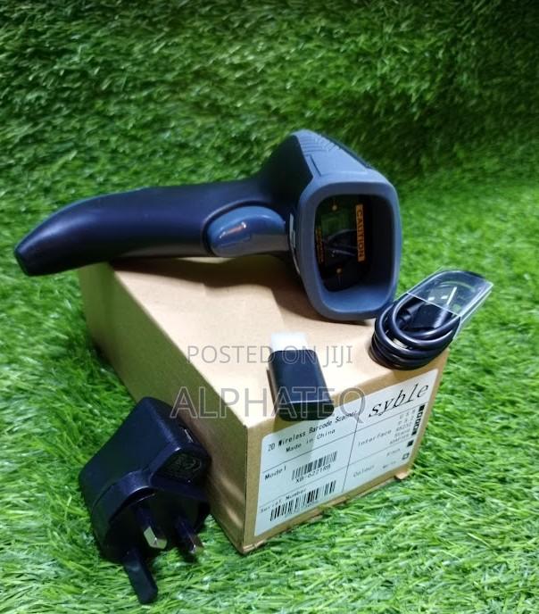 2D Barcode Scanner Handheld USB Wireless Bar Code Reader XB