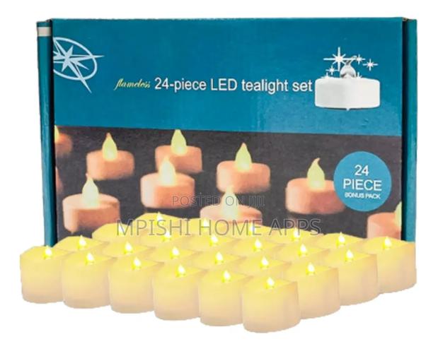 Flameless Tealight Candles - thumbnail 5