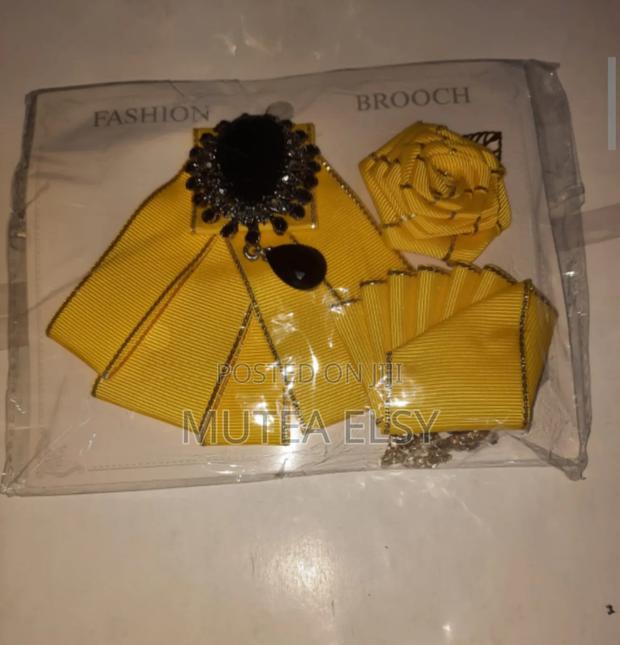 White,Cream Yellow and Yellow French Bowties