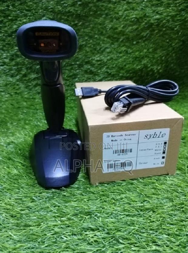 2D Handheld Barcode Scanner Syble Barcode Scanner Wired - main view