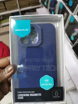 Nillkin for iPhone 14 Pro Max Case Shockproof -Blue
