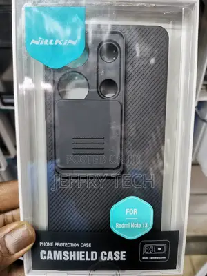 Nilkin Slim Protective for Xiaomi Redmi Note 13 Case-Blackl