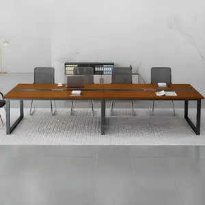 Boardroom Tables:2.4 Meters Modern Simple Boardroom Table