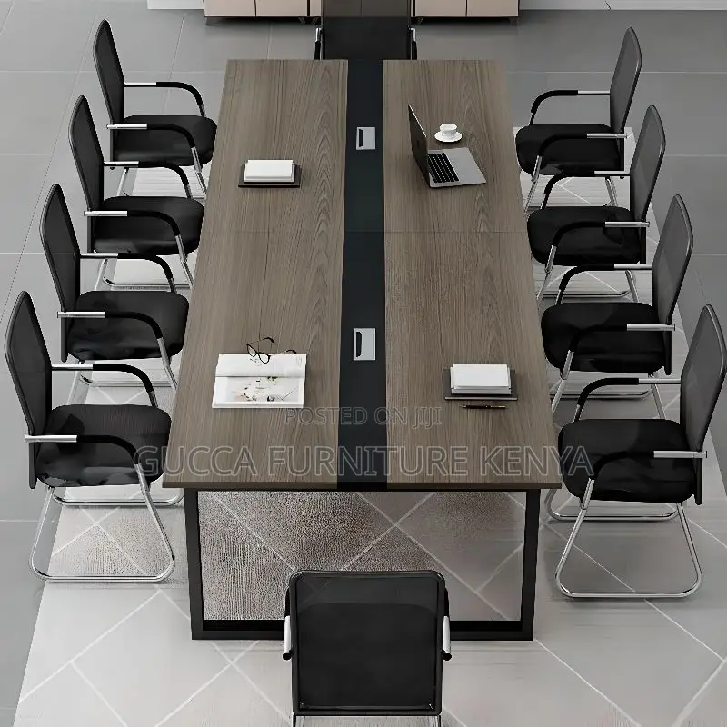Boardroom Tables:2.4 Meters Modern Simple Boardroom Table