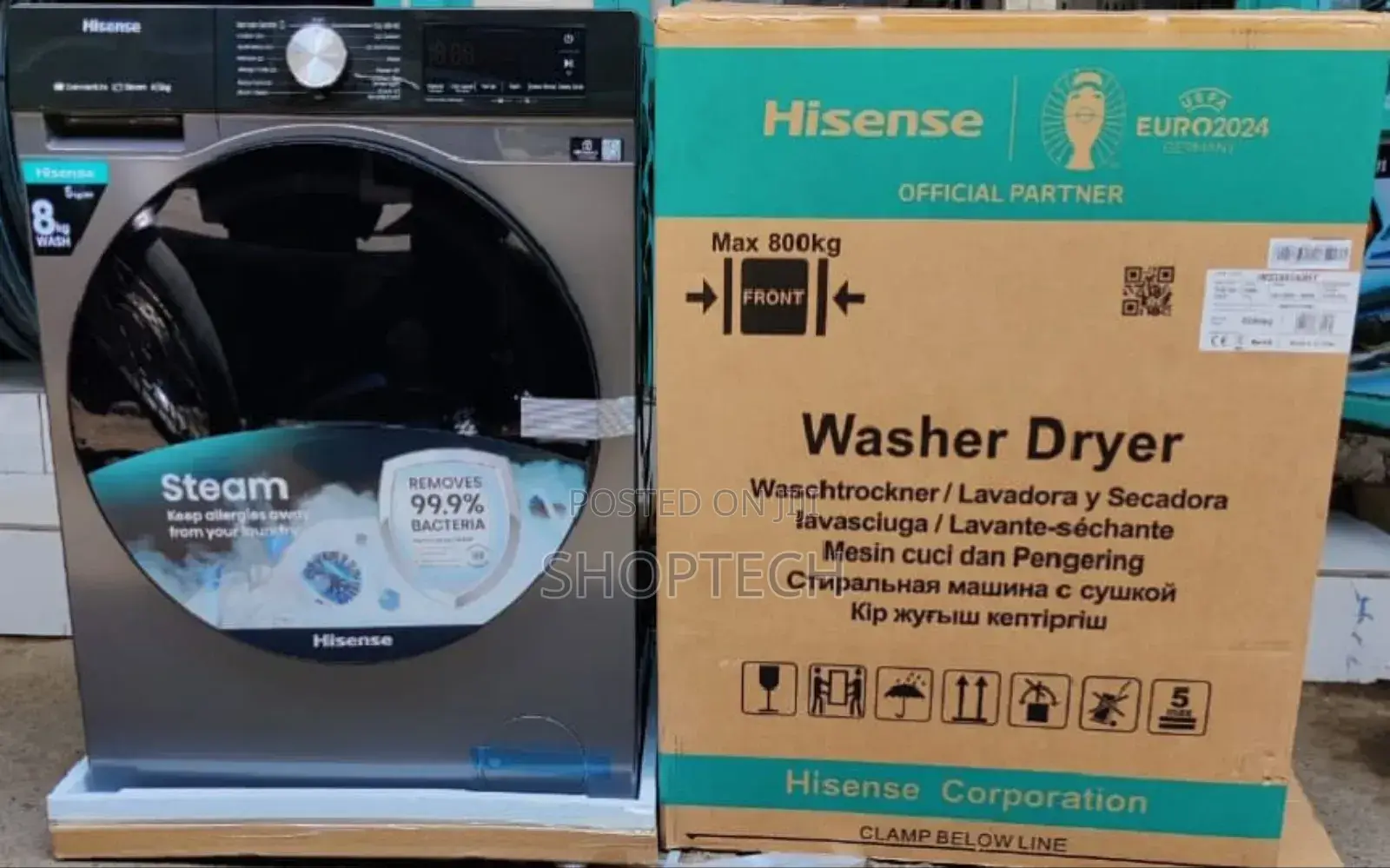 Hisense Washing Machine 7 KGS Front Load Fully Automatic