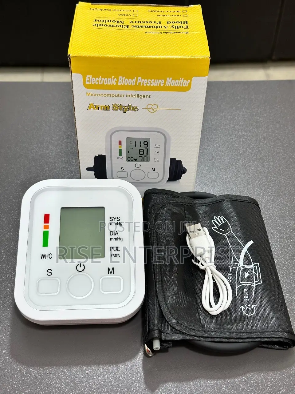 Blood Pressure Monitor Arm Style Jziki