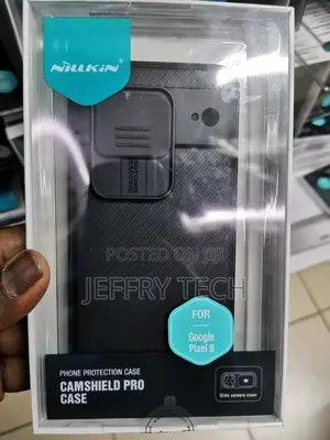 Nillkin for Google Pixel 8 Case With Camera Cover-Black