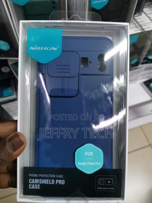 Nillkin for Google Pixel 8 Pro Case With Camshield - Blue - thumbnail 2