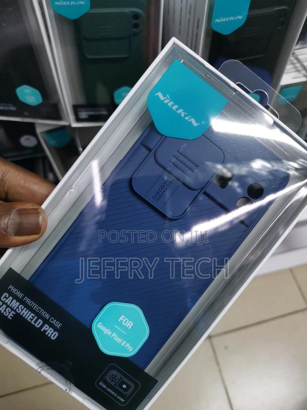 Nillkin for Google Pixel 8 Pro Case With Camshield - Blue - thumbnail 3