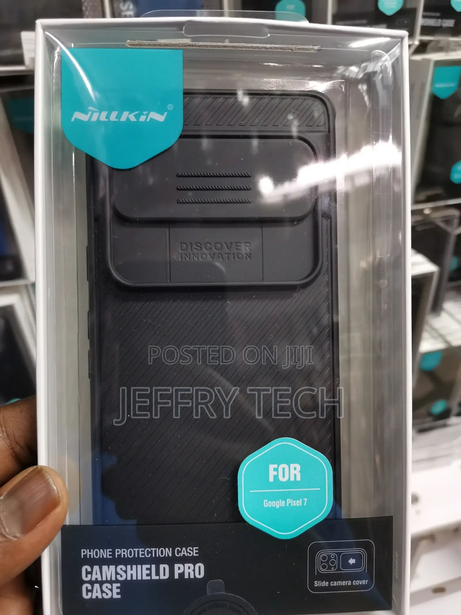 Nillkin Case for Google Pixel 7 (6.3" Inch) Camshield-Black