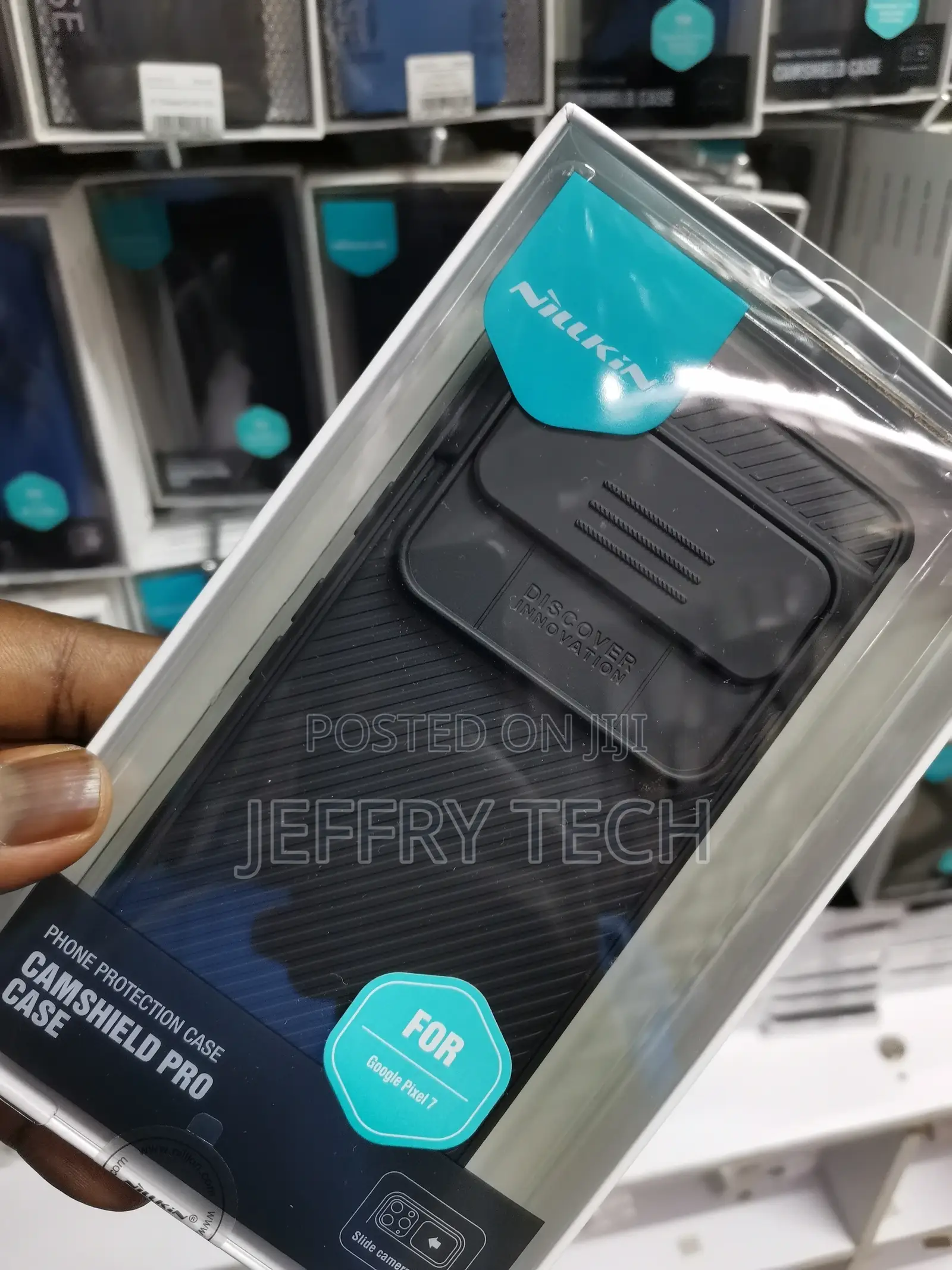 Nillkin Case for Google Pixel 7 (6.3" Inch) Camshield-Black