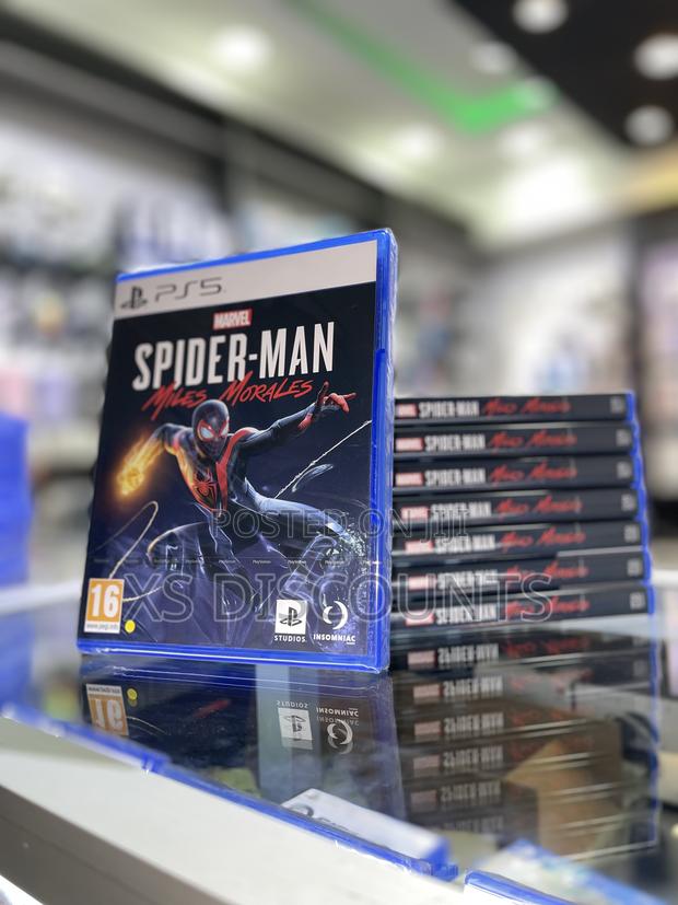 Spider-Man Miles Morales Ps5 Playstation 5 Game