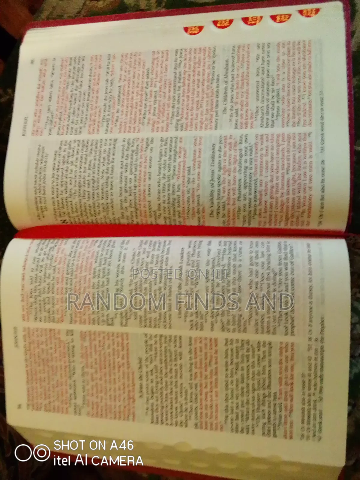 Pink Leather-Bound Holy Bible (Niv) (Used)