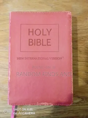 Pink Leather-Bound Holy Bible (Niv) (Used)