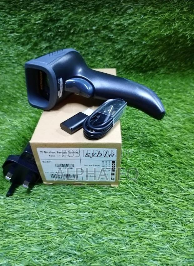 2D QR Laser Barcode Scanner USB Handheld Wireless Scan Reade - main view