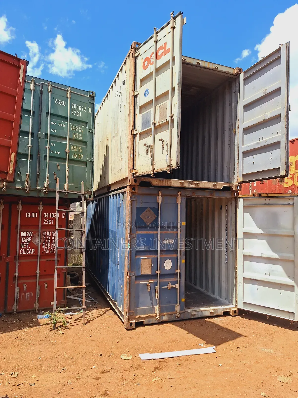 20ft Containers in Good Condition- Shipping Containers