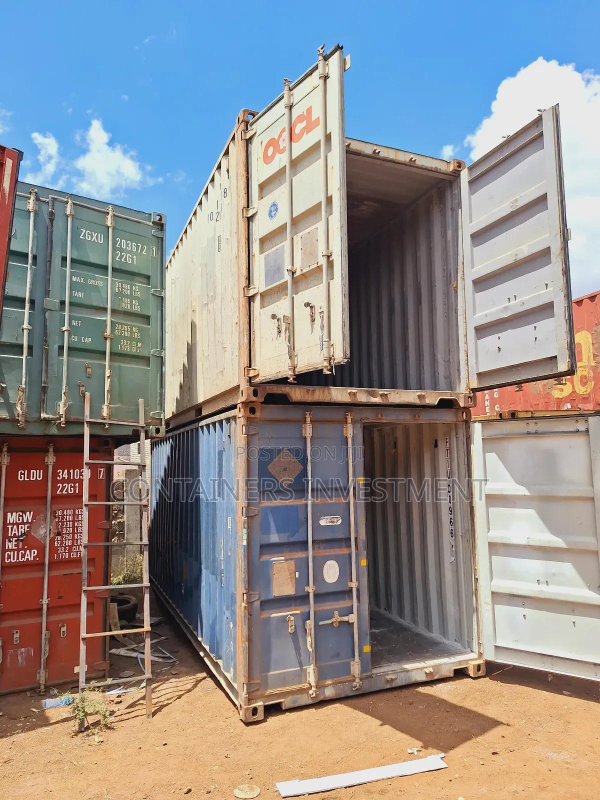 20ft Containers in Good Condition- Shipping Containers