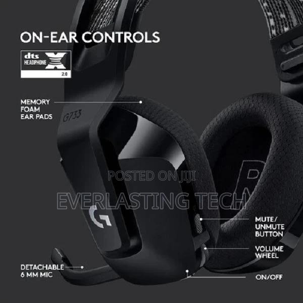 Logitech G G733 LIGHTSPEED Wireless RGB Gaming Headset - thumbnail 2