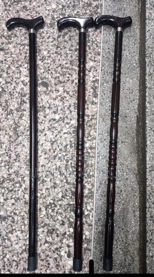 Dark Wooden Walking Sticks - thumbnail 2