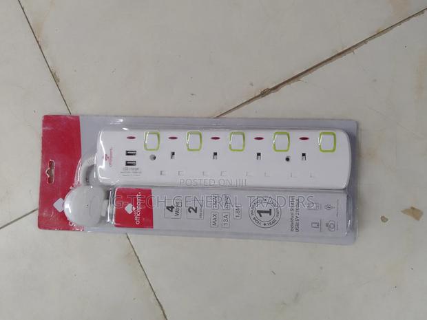 Officepoint 4-Way With USB Ports - main view